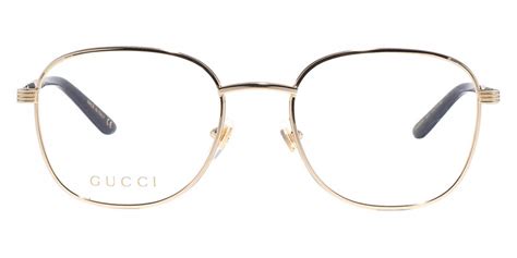 Gucci™ GG0805O 001 51 Gold Eyeglasses 